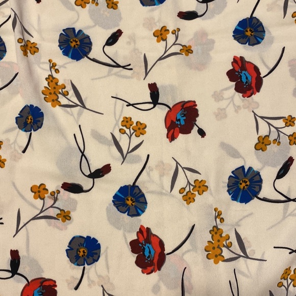 PHILOSOPHY REPUBLIC CLOTHING WOMEN FLORAL MULTICOLOR TOP SIZE M - Picture 3 of 7